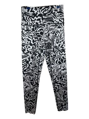 Offline by Aerie Goals High Rise Black & White Animal Print 7/8 Leggings Small
